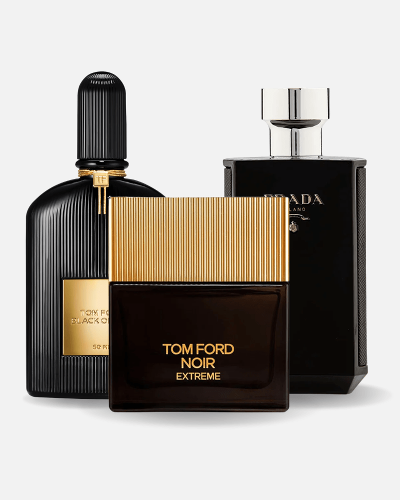 Combo de 3 perfumes BLACK ORCHID, NOIR EXTREME, PRADA INTENSE 100ml