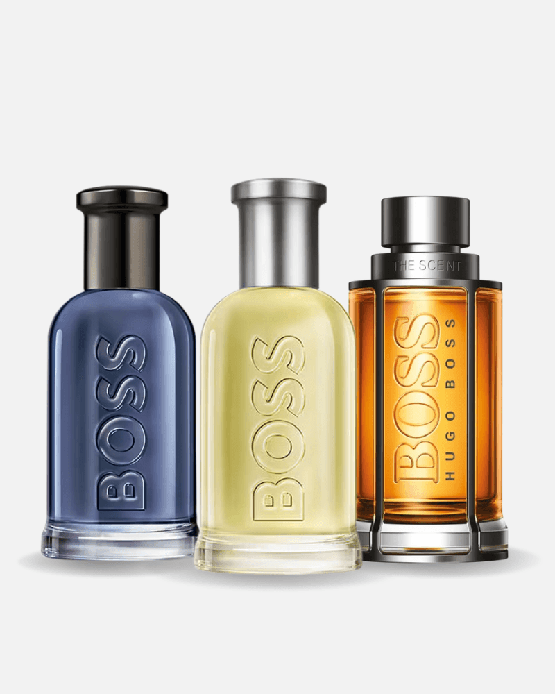 Combo de 3 perfumes BOSS THE SCENT, BOSS BOTTLED y BOTTLED INFINITE 100ml
